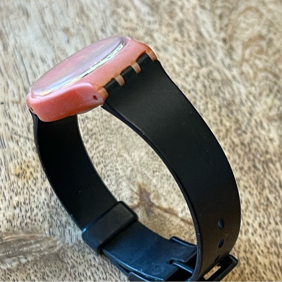 Vintage 1985 Schmid + Müller Keith Haring Swatch Watch “Breakdance” LO001 faded - Picture 4 of 10